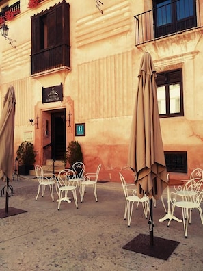 Terrace/patio - Hotel los Leones (Rubielos de Mora)