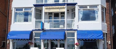 Voorkant van accommodatie