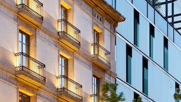 Fassade der Unterkunft â Abend/Nacht