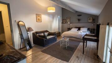 Chambre Double Classique, salle de bains attenante (Céret)