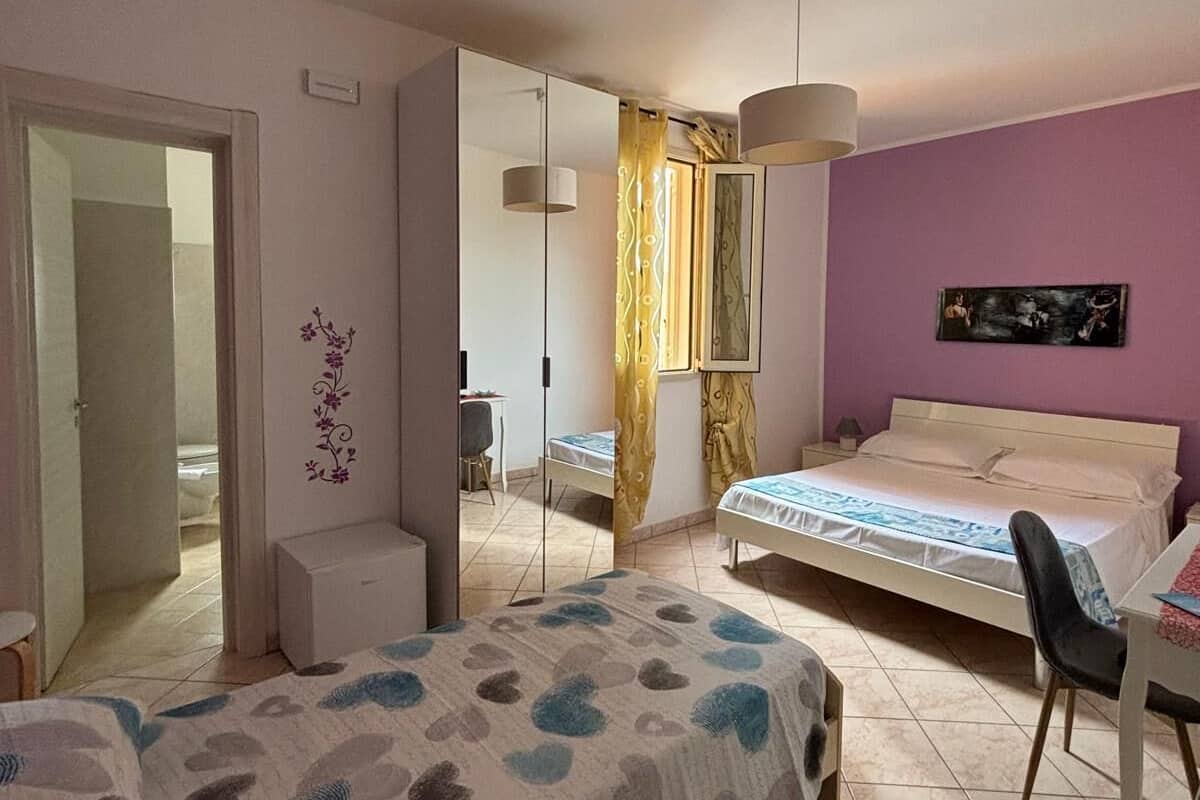 Down duvets, memory-foam beds, minibar, desk