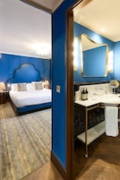 Down duvets, Select Comfort beds, minibar, in-room safe