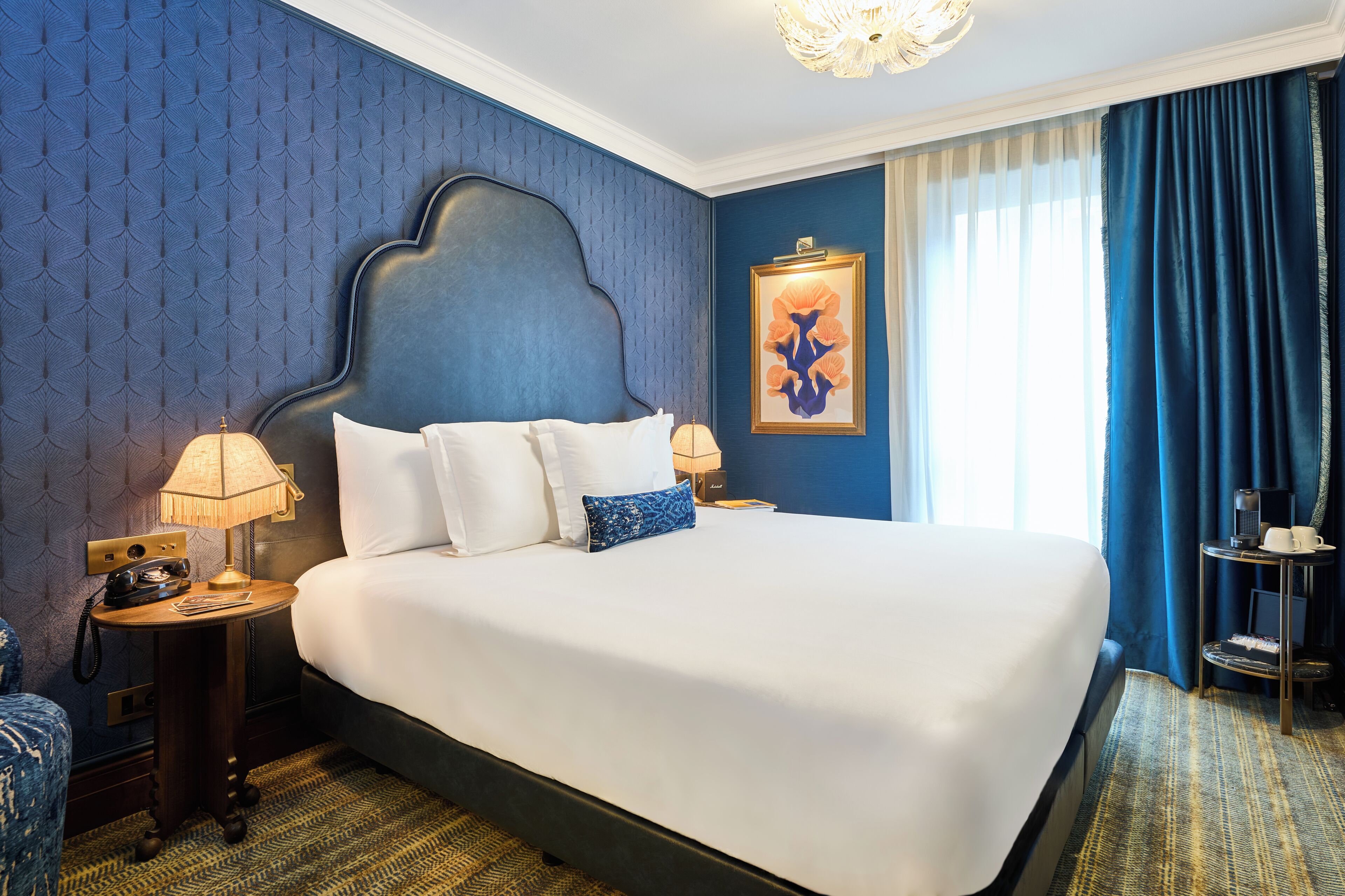 Down duvets, Select Comfort beds, minibar, in-room safe