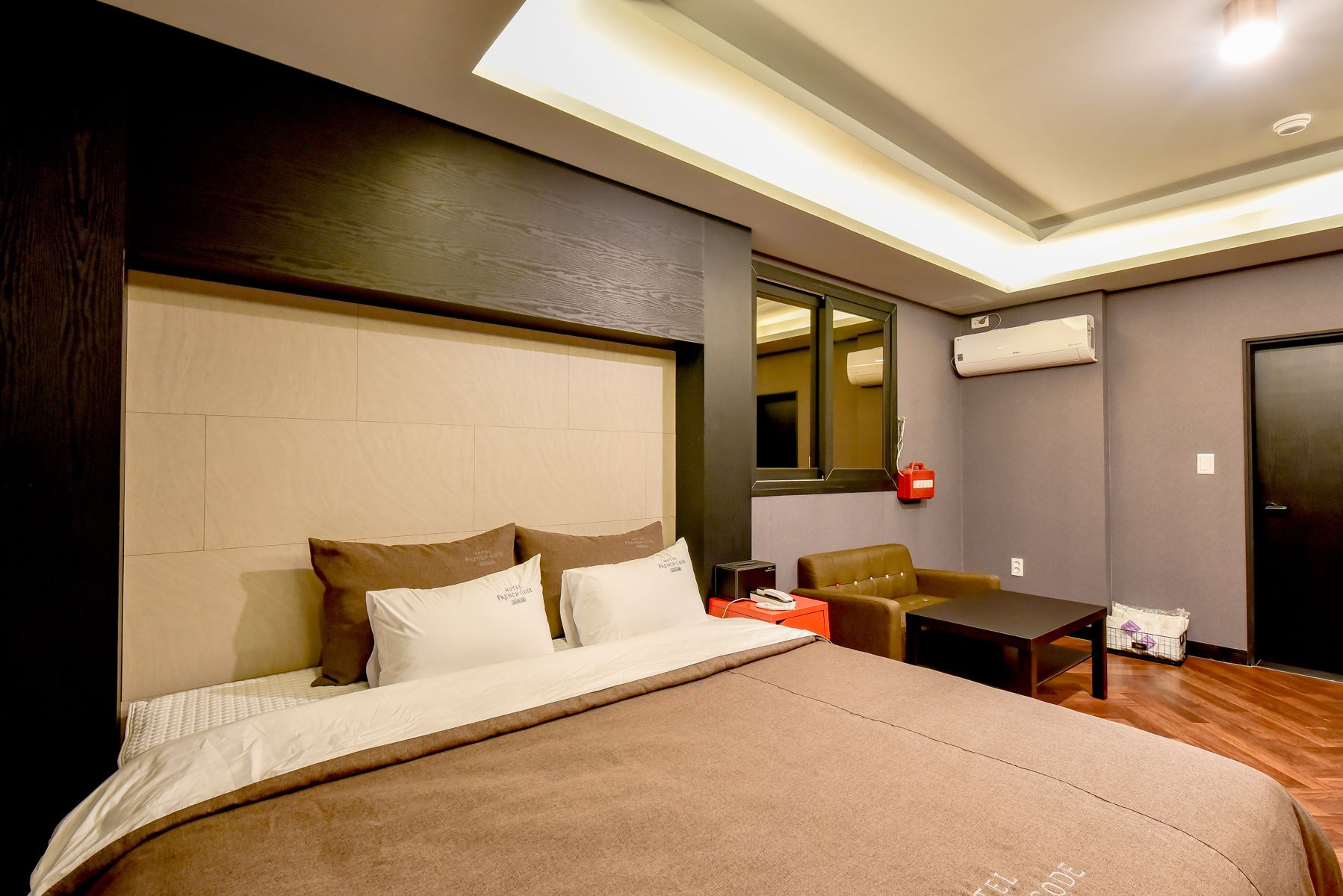 premium room | desk, blackout curtains, soundproofing, iron/ironing board