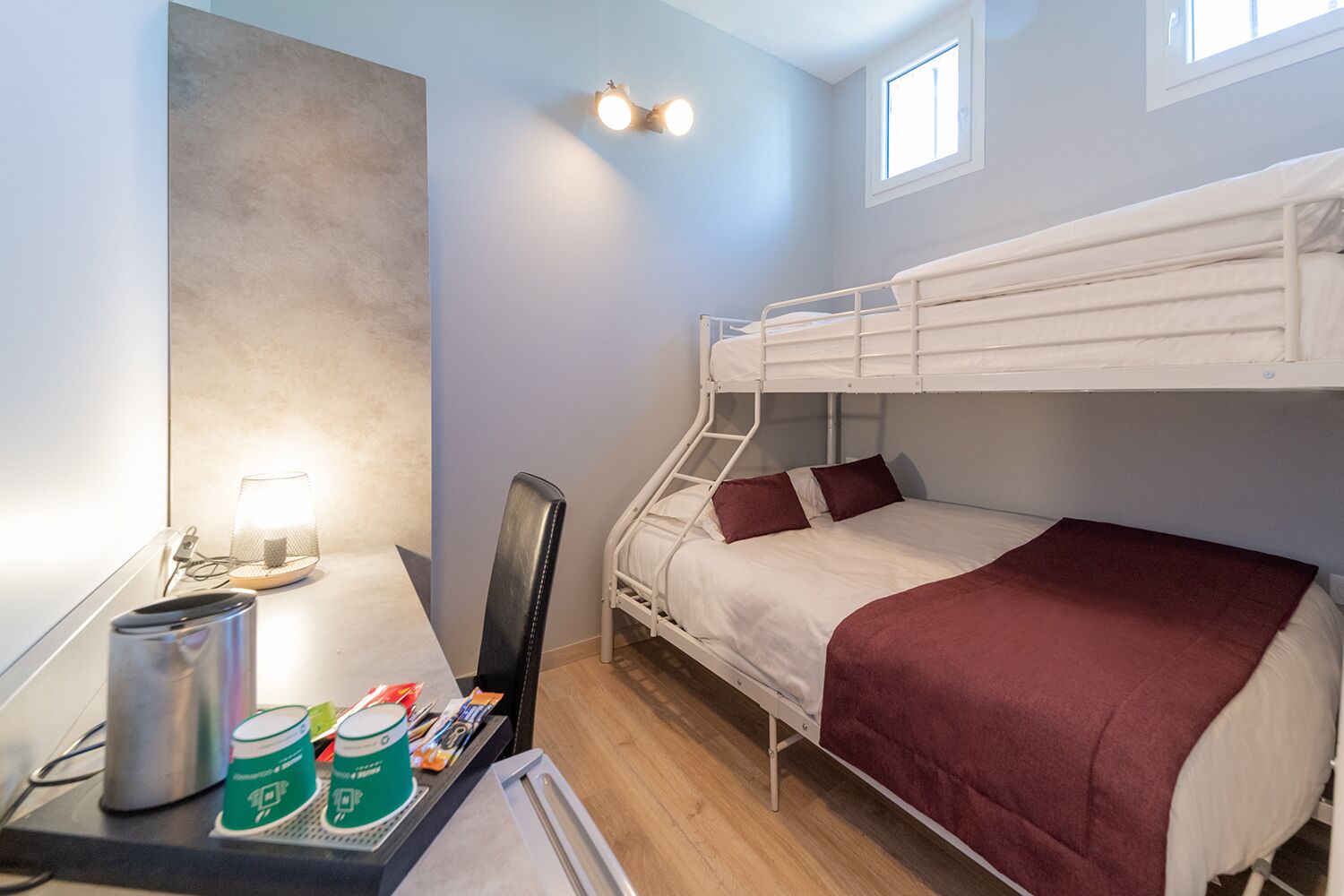 family room | free minibar, in-room safe, individually decorated