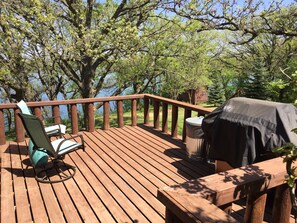 Property grounds - Secluded Lakefront Lodge in Iowa's Great Lakes (Jackson)