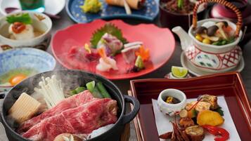 Spisemuligheder i ryokan