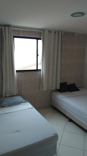 Apartment (6 pax) | Iron/ironing board, free WiFi, bed sheets - Brasil Mulato (Salvador)