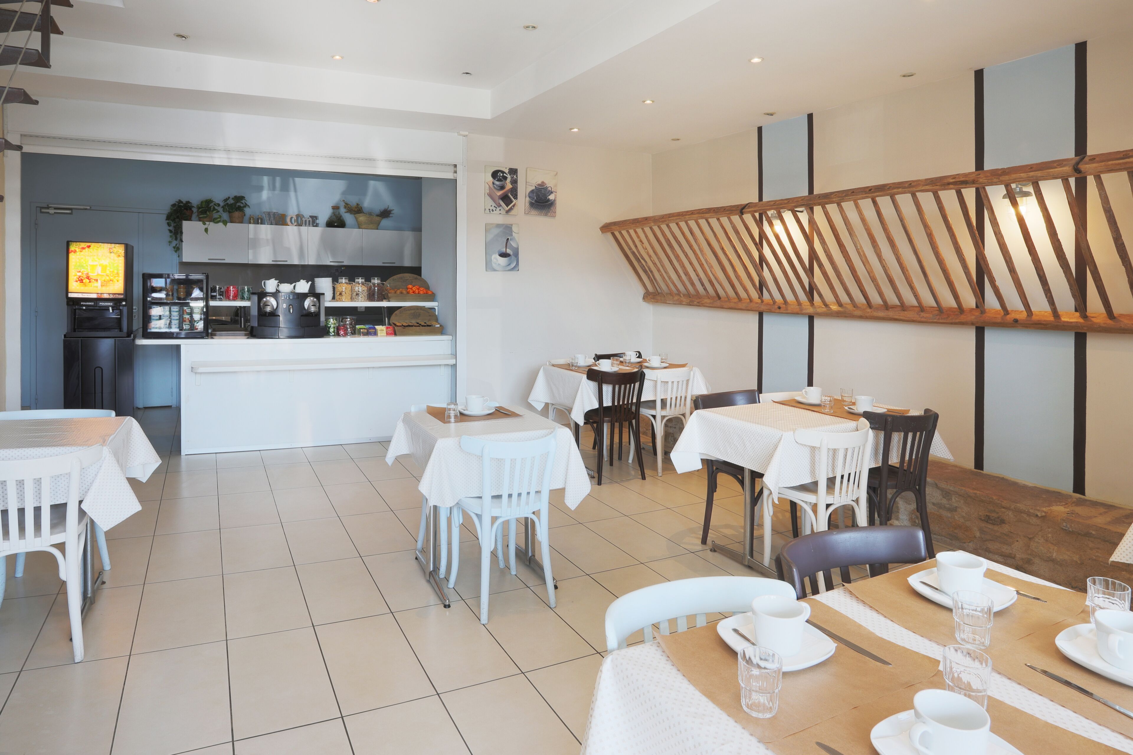 daily buffet breakfast (eur 10.50 per person)