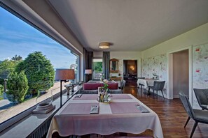 Uitzicht vanuit accommodatie