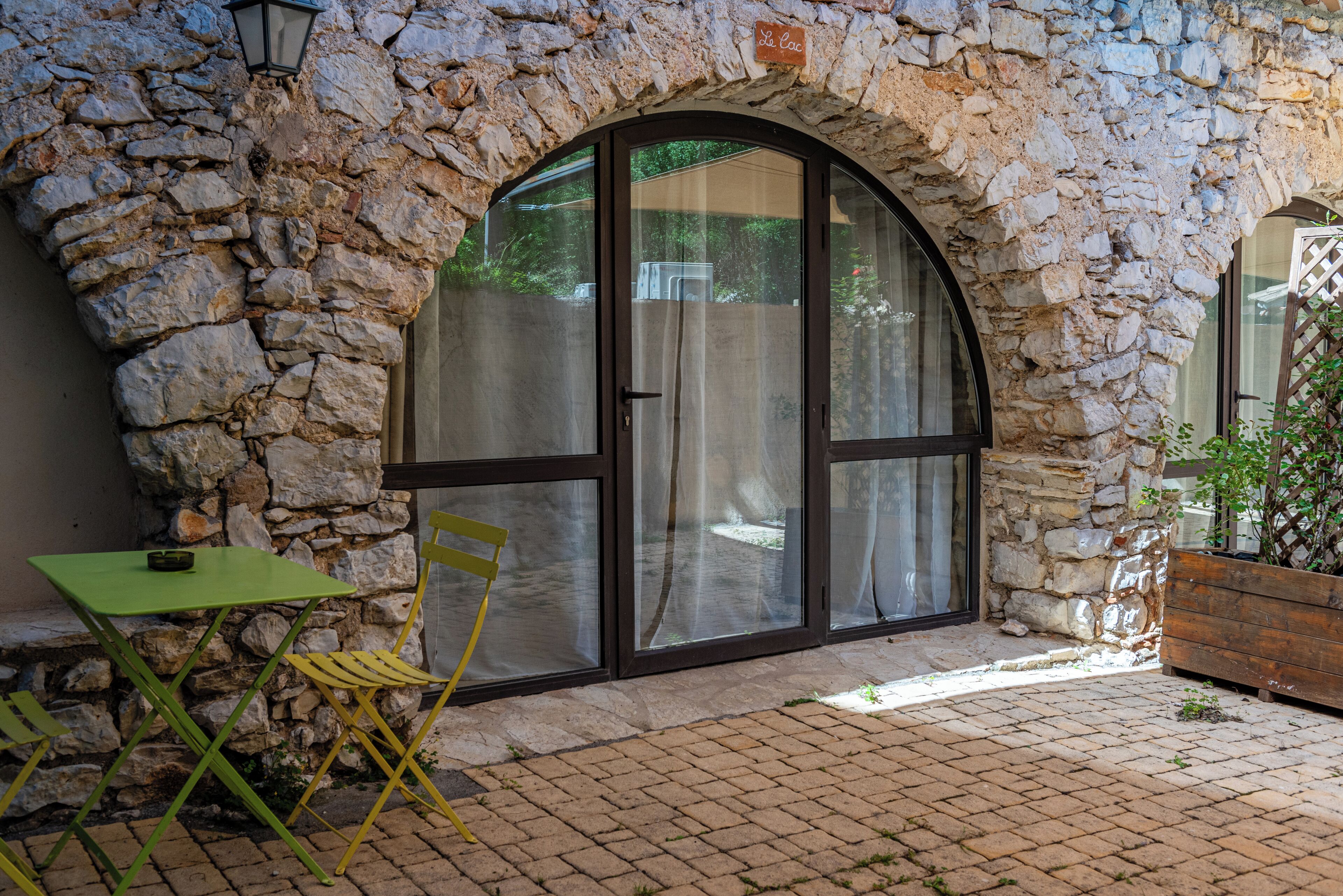 Habitación doble (Le lac) | Terraza o patio