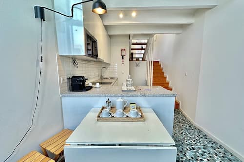 Apartament, 1 dormitori (5) | Cuina privada | Frigorífic, microones, placa de cuina i cafetera exprés