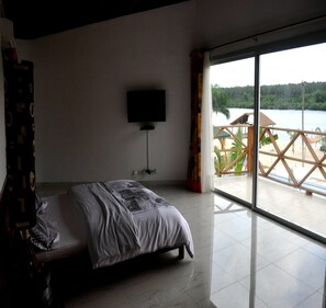 Bungalow Économique, vue plage, en front de plage