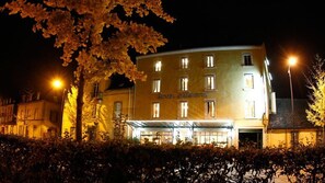 Front of property – evening/night