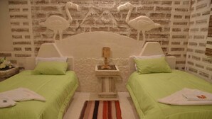 Twin Room, 2 Twin Beds, Private Bathroom | Desk, iron/ironing board (on request), cribs (free) - Hotel de Sal Sumaj Rijchariy (Uyuni)