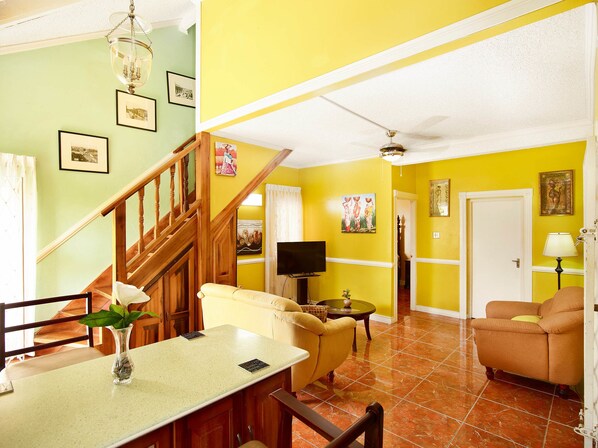 Superior Room, 2 Bedrooms, 2 Bathrooms | Living room | Flat-screen TV - The Oasis at Marley Manor (Kingston)