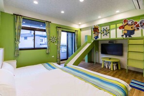 Signature Quadruple Room, 1 Bedroom | 1 bedroom, premium bedding, soundproofing, cribs/infant beds - DAN DAN Bed and breakfast (Dongshan)