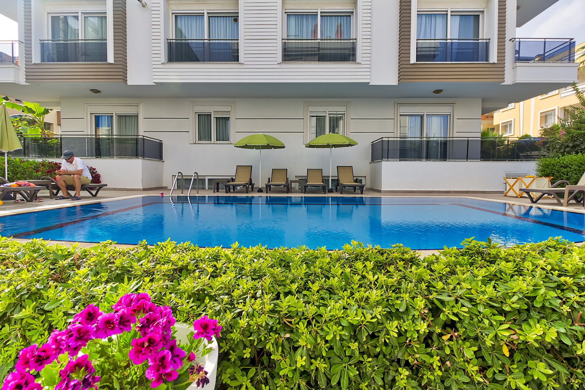 Seasonal outdoor pool