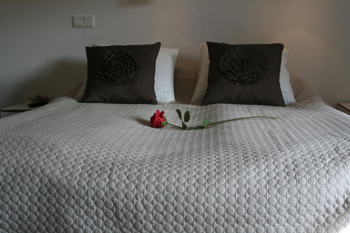 Estudio básico | Cortinas blackout, insonorización, wifi gratis y ropa de cama