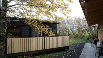 Cottage, 1 Bedroom, Hot Tub | Balcony