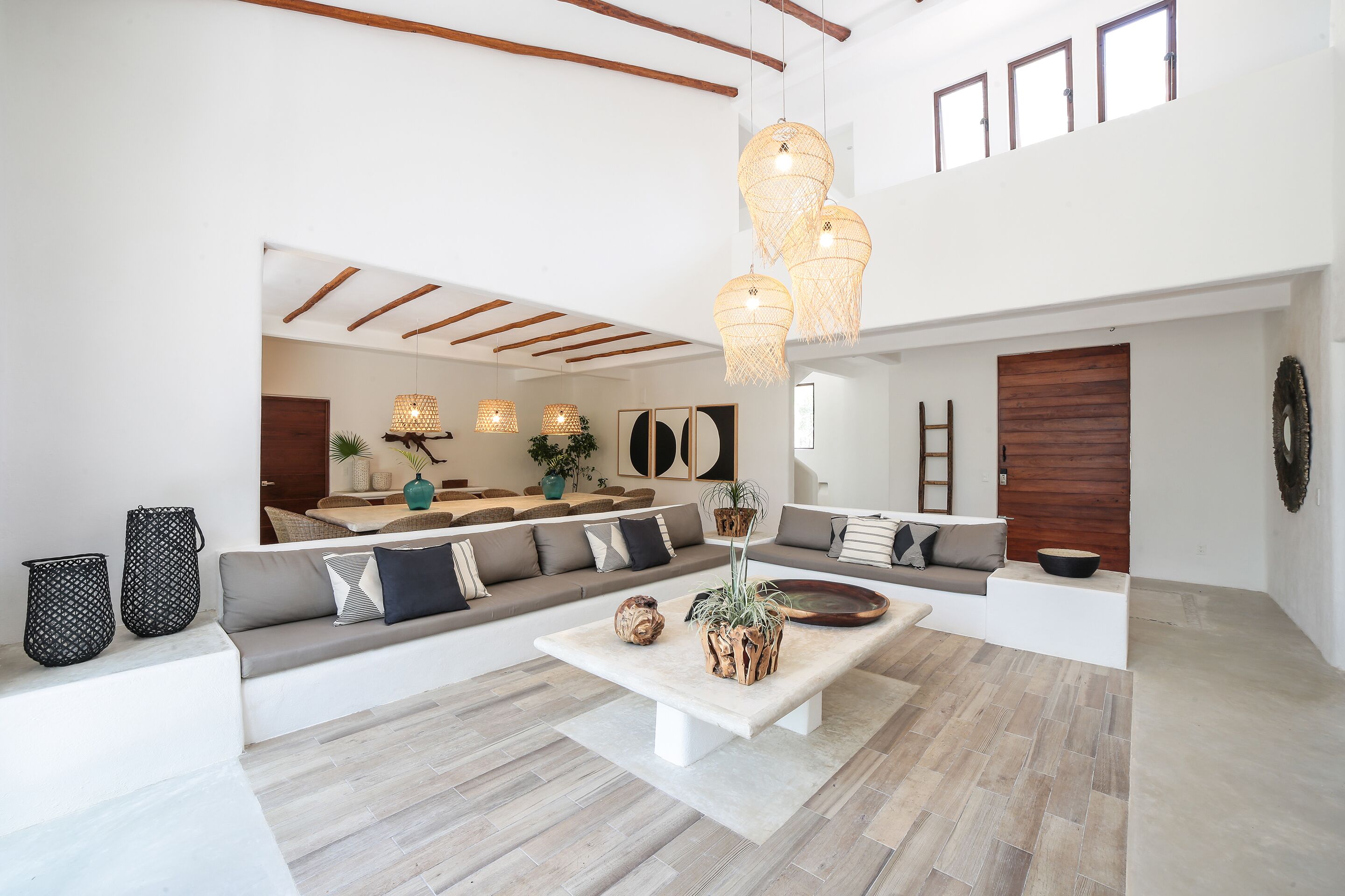 Casa Jero | 거실 | 스마트 TV, 벽난로, 비디오 게임기, 넷플릭스