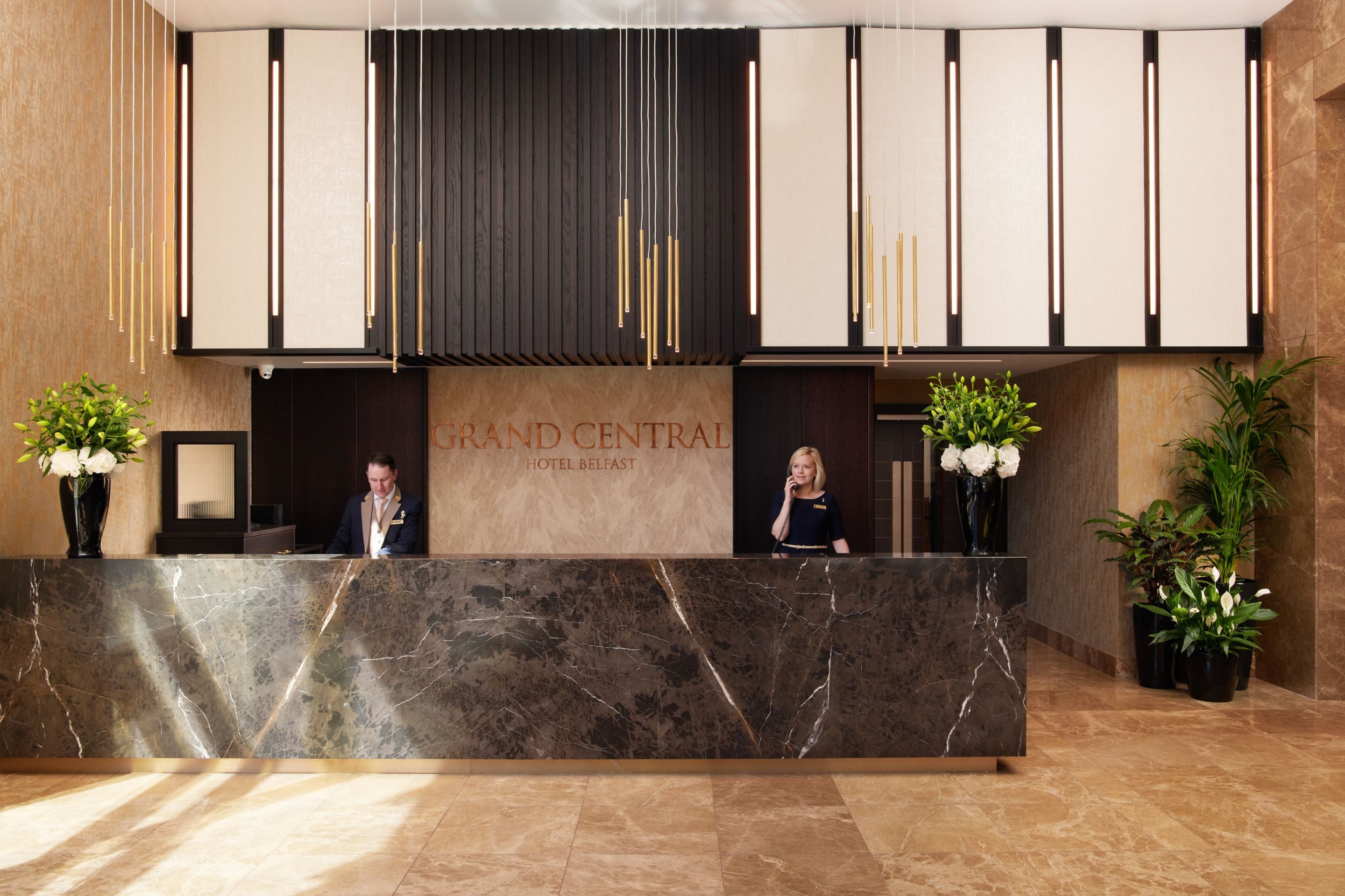 check-in/check-out kiosk