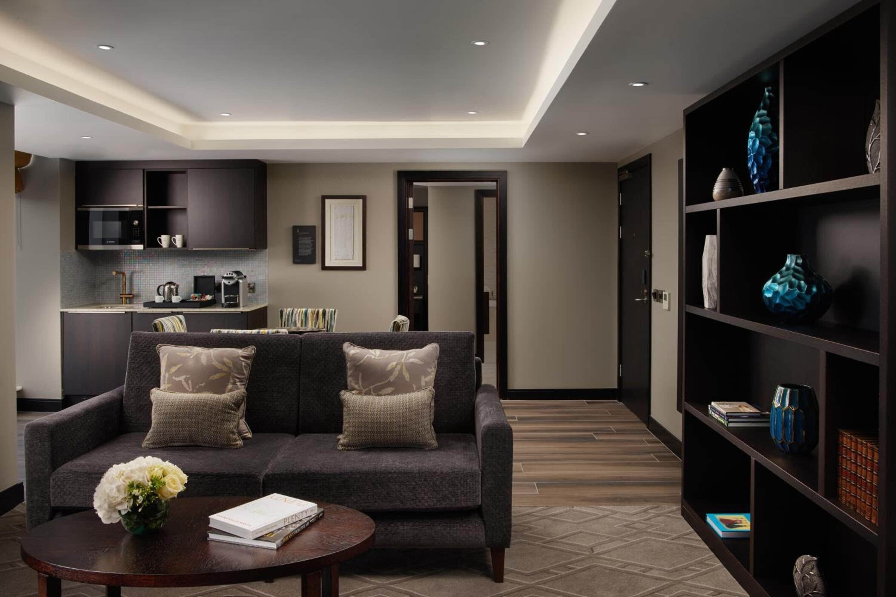 premium bedding, in-room safe, desk, laptop workspace