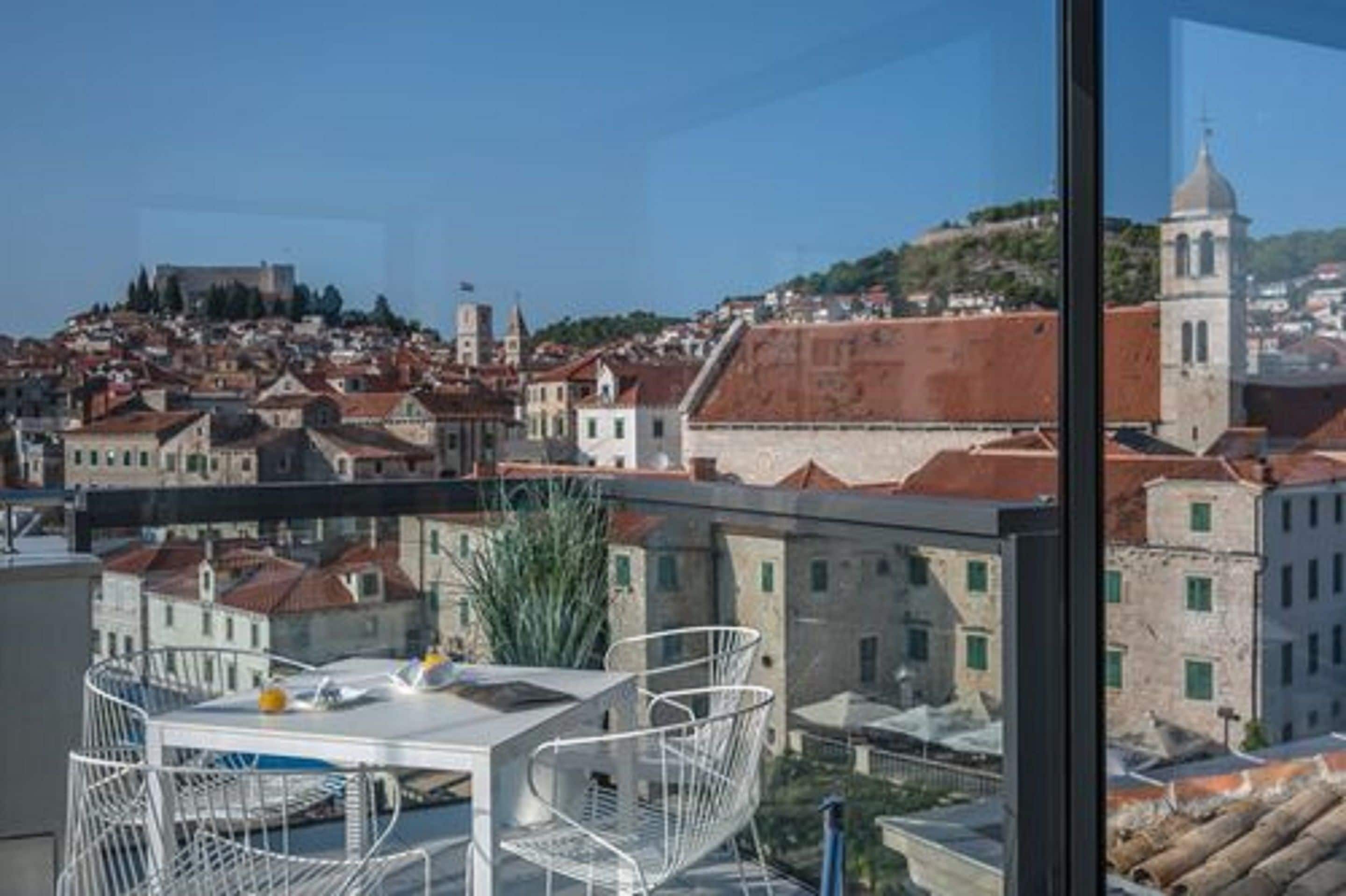 Presidential-Suite, 2 Schlafzimmer, Meerblick | Blick auf die Stadt