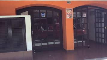 Entrada de la propiedad