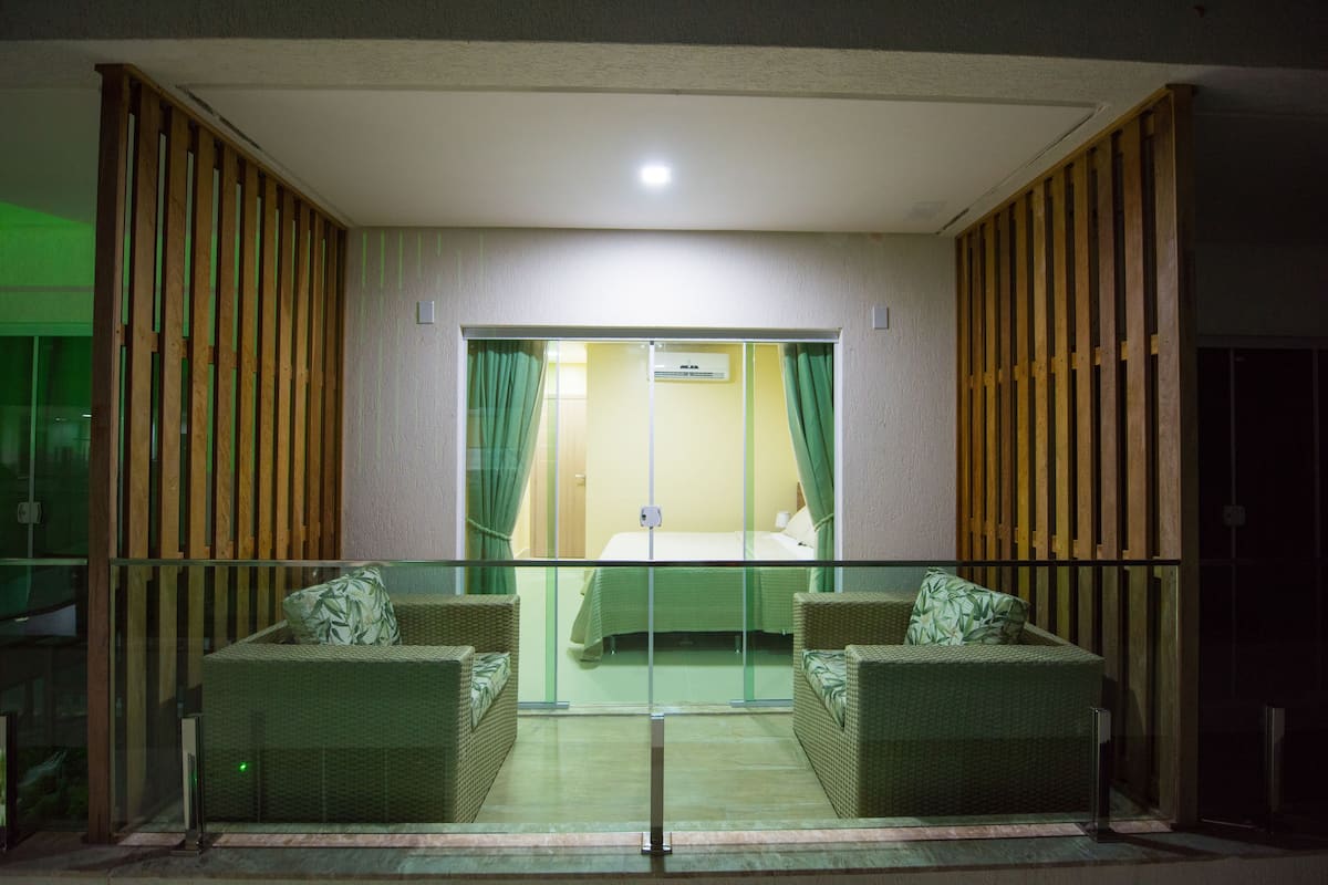 deluxe double room | balcony