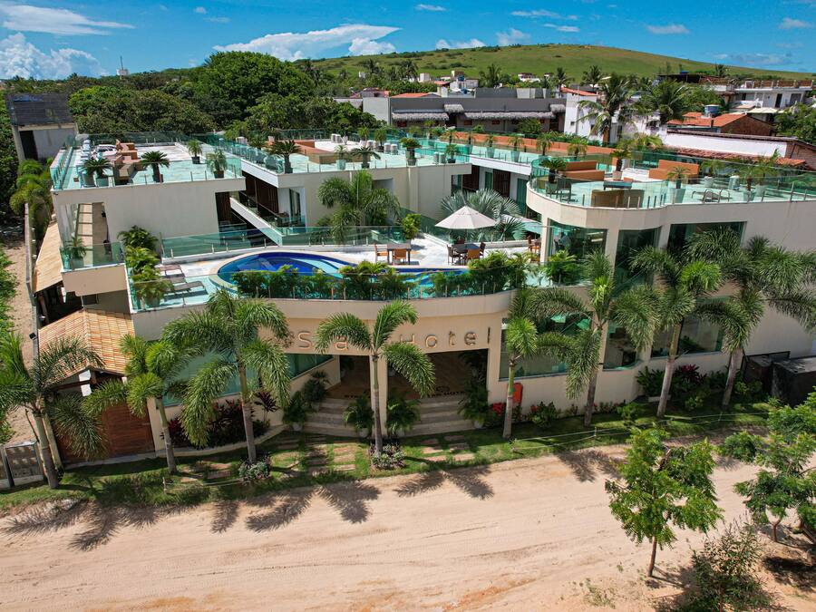 Fachada de la propiedad