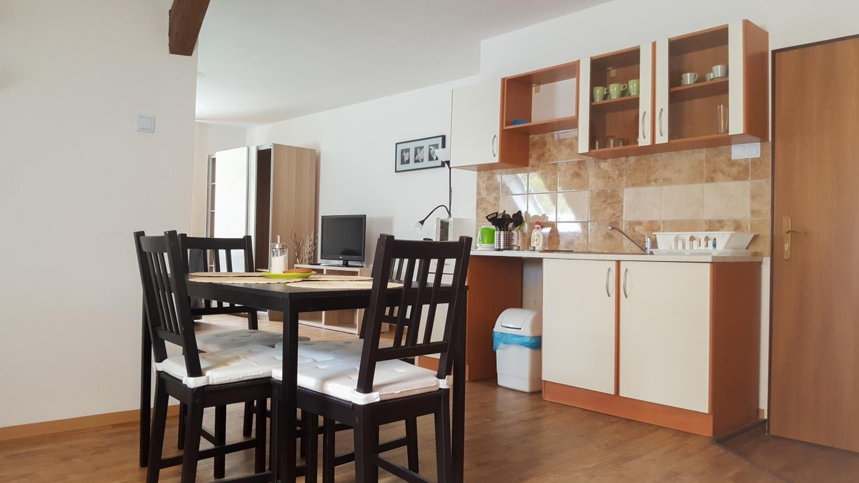 Apartment, Kitchenette | Private kitchen | Fridge, coffee/tea maker