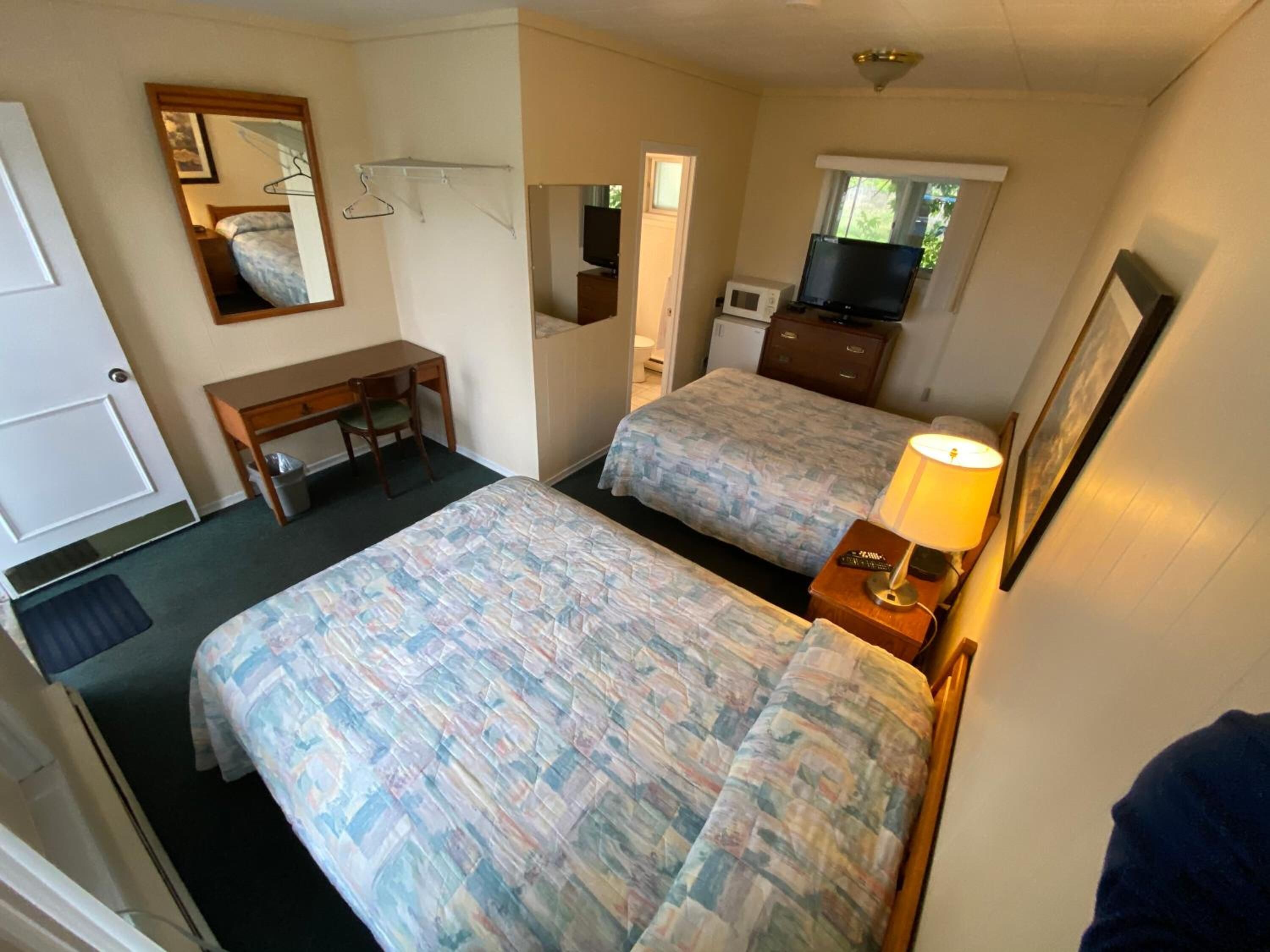 Desk, iron/ironing board, free WiFi, bed sheets