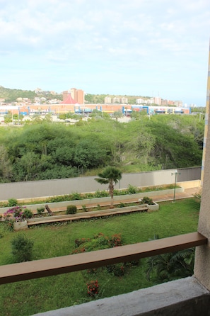 Uitzicht vanuit accommodatie