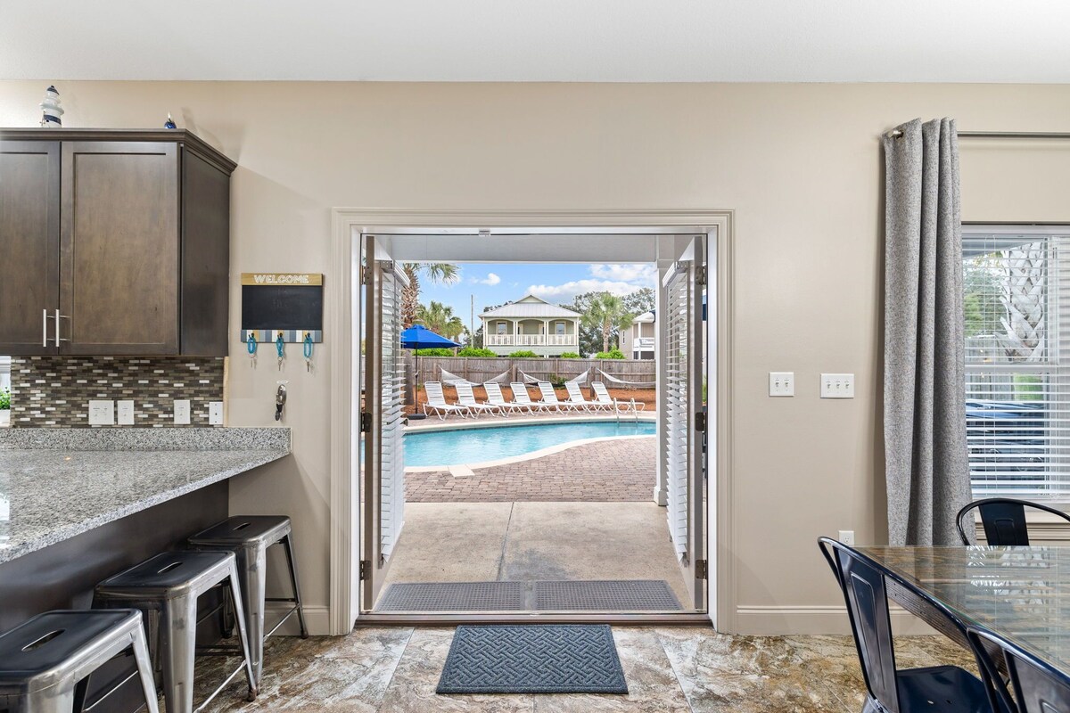 Photo 12 of Ocean Kiss'D | Private Pool | Golf Cart | 3 Min Walk to Beach