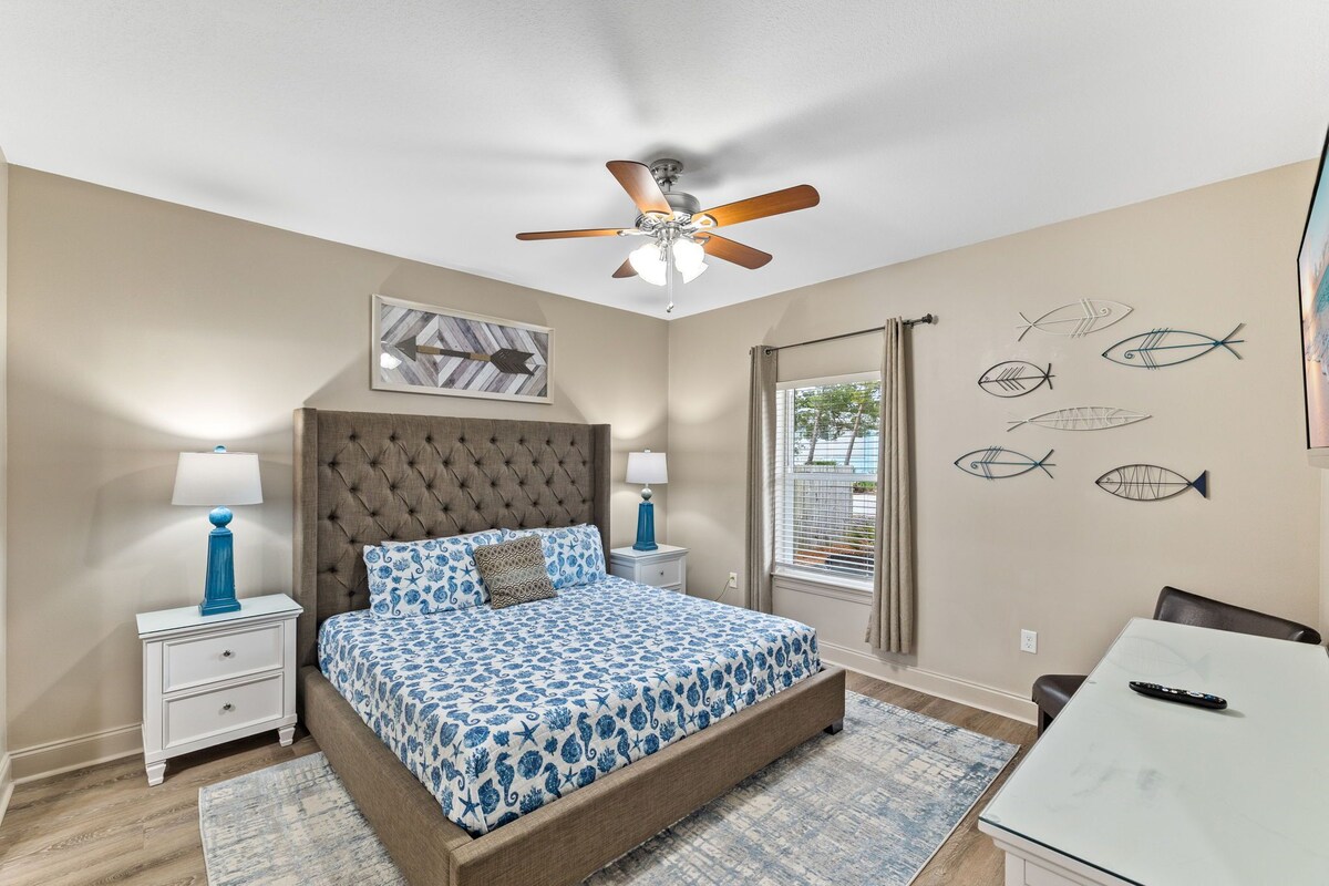 Photo 13 of Ocean Kiss'D | Private Pool | Golf Cart | 3 Min Walk to Beach