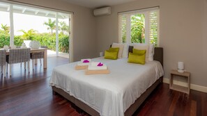 3 عدّة غرف نوم ومكواة/لوح كي وواي فاي وملاءات أسرّة