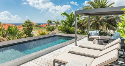 Die Perle von Jan Thiel, privater Pool, Fitnessraum und Spielzimmer