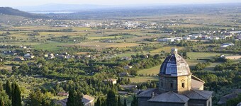 Stad / Dorps appartement in Cortona met 2 slaapkamers 4 personen
