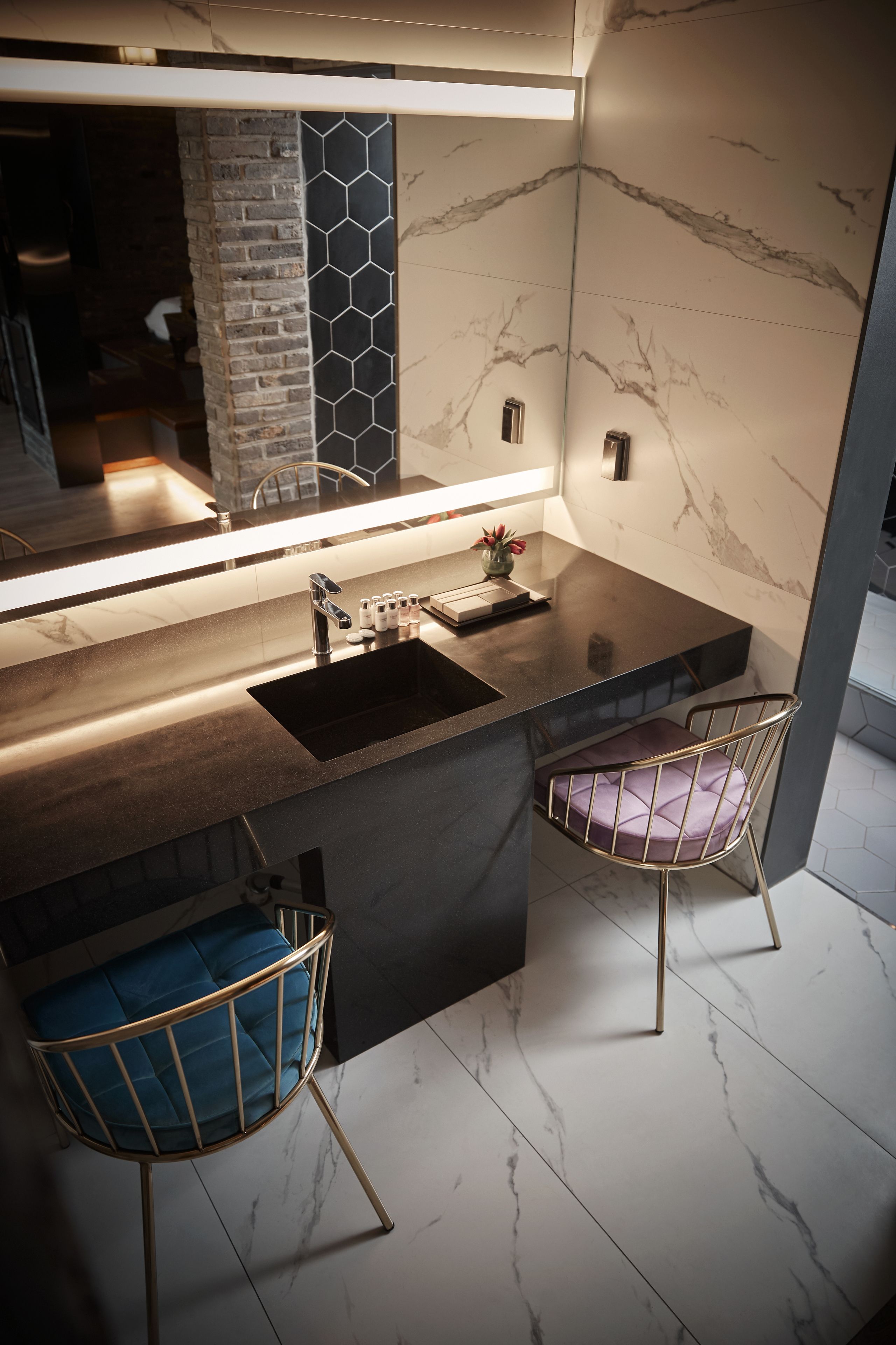 family room (party room) | bathroom sink