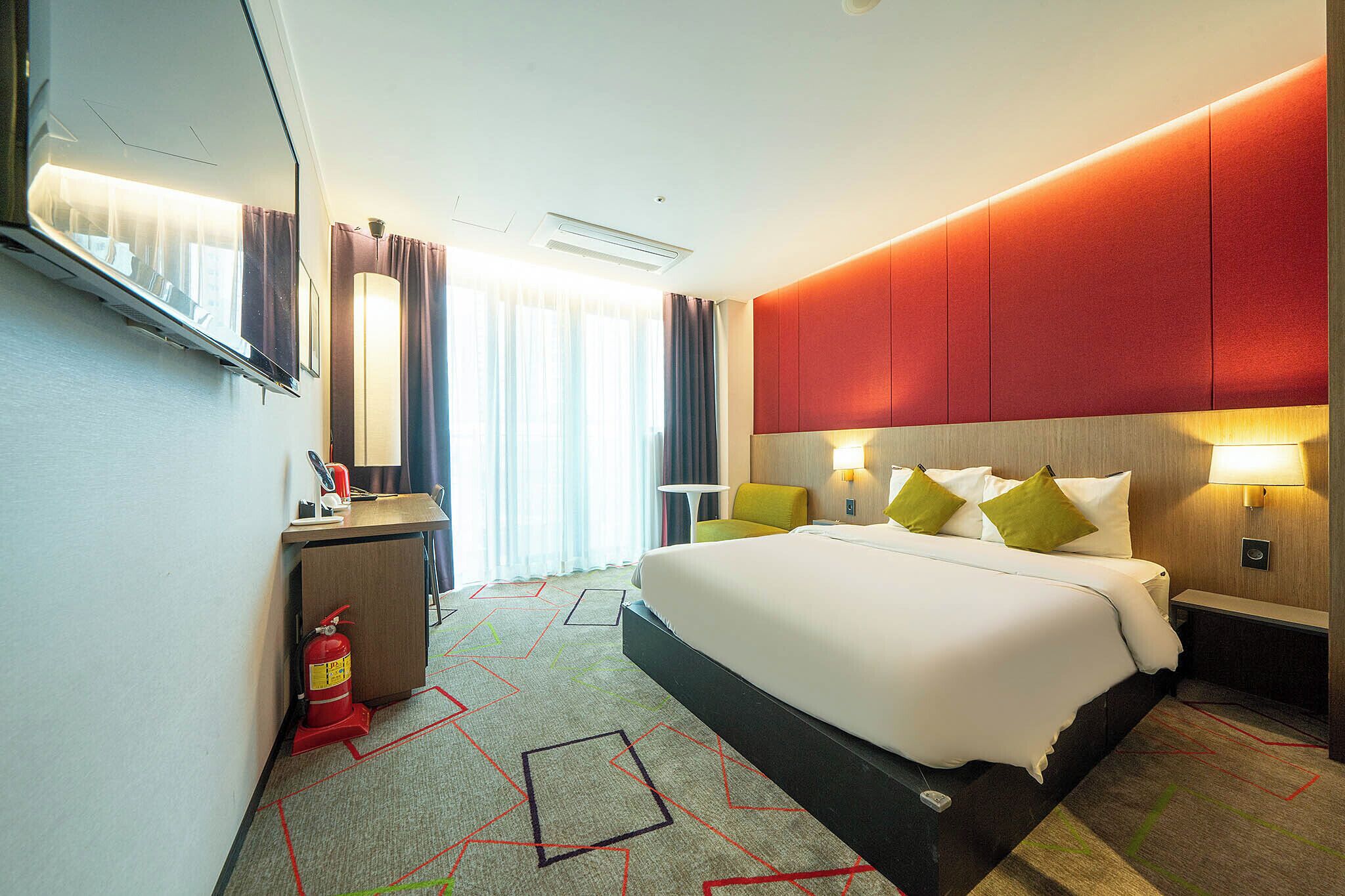 standard double room | premium bedding, blackout curtains, soundproofing, free wifi