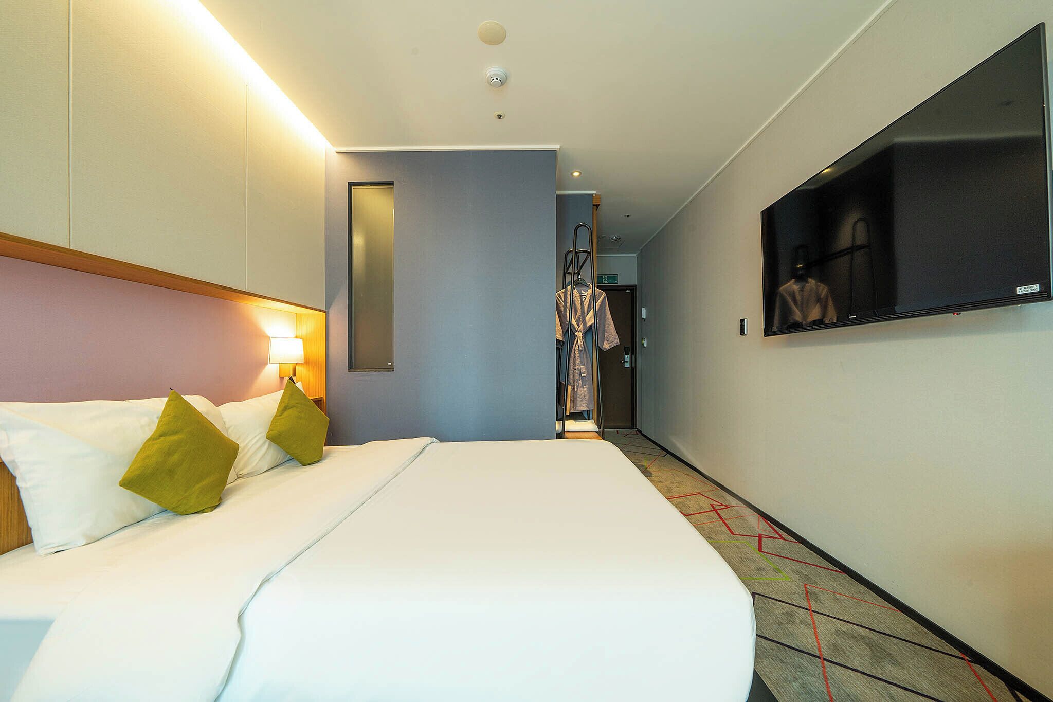 deluxe double room | premium bedding, blackout curtains, soundproofing, free wifi