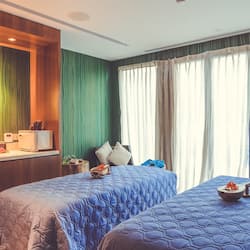 Couples treatment room(s), body treatments, hot stone massages