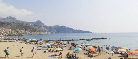 Beach nearby, beach towels
