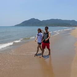 Beach nearby, white sand