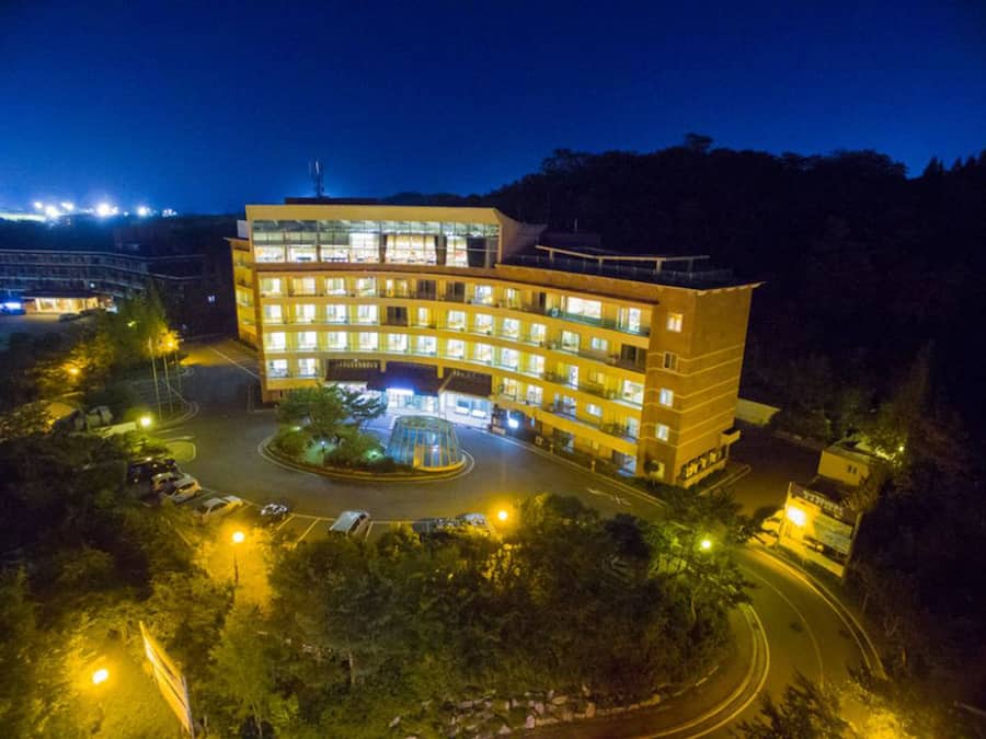 Front of property - evening/night