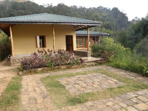 Overnatningsstedets facade