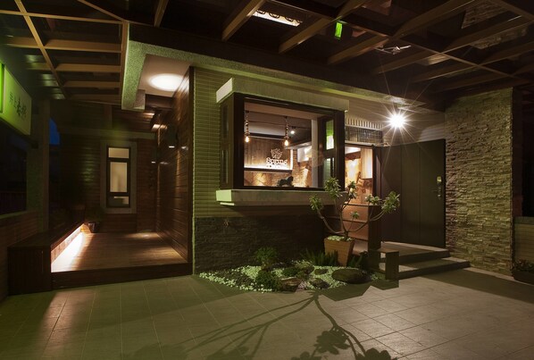 Entrada de la propiedad