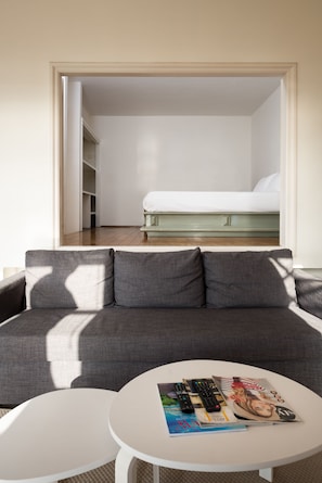 1 habitación, ropa de cama de alta calidad y minibar 