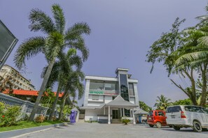 Façade de l’hébergement